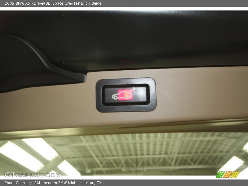 Space Grey Metallic / Beige 2009 BMW X5 xDrive48i