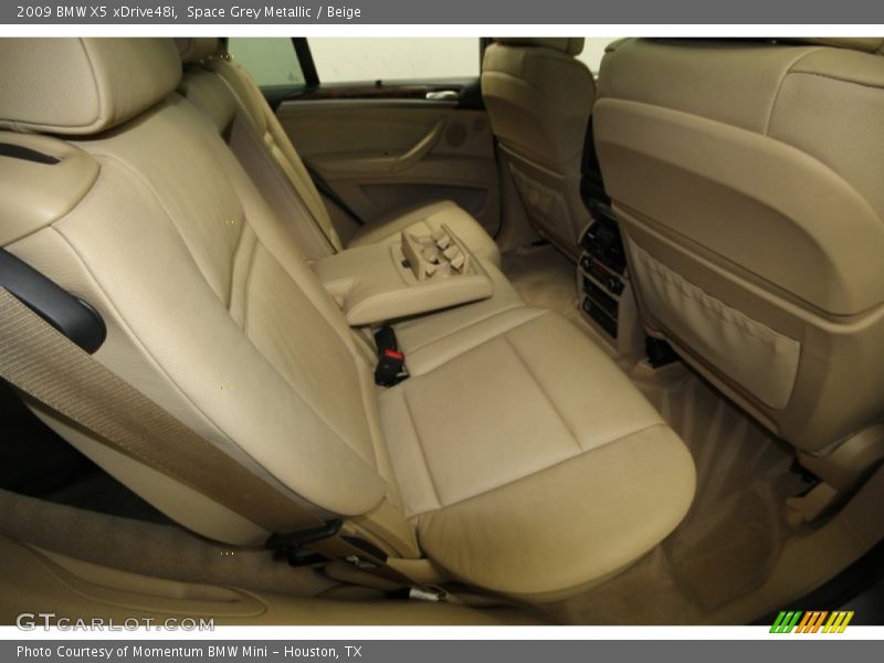 Space Grey Metallic / Beige 2009 BMW X5 xDrive48i