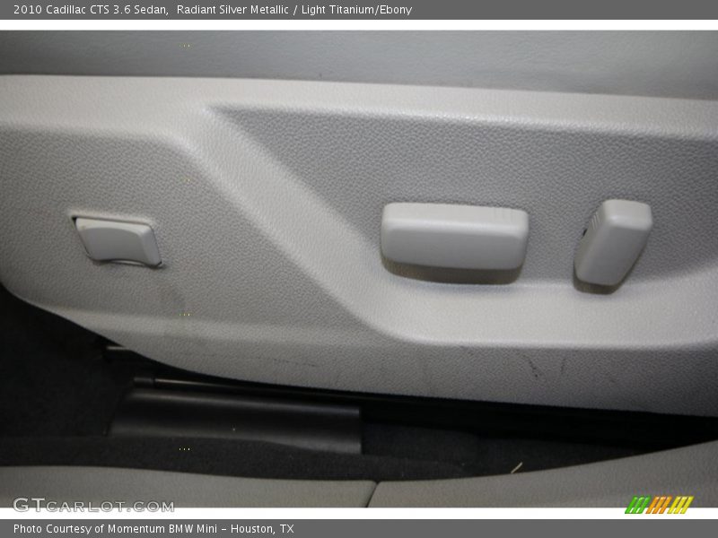 Radiant Silver Metallic / Light Titanium/Ebony 2010 Cadillac CTS 3.6 Sedan