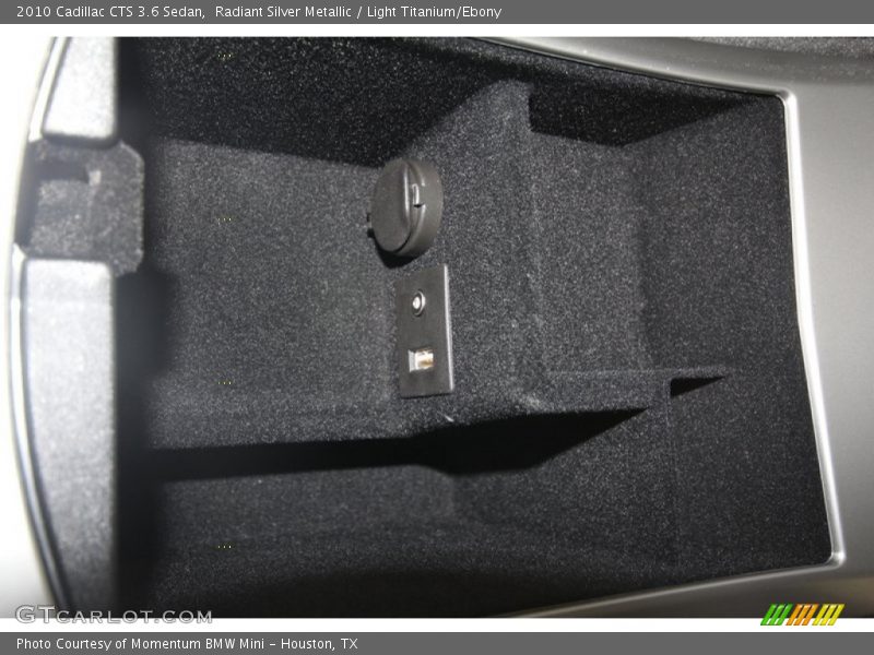 Radiant Silver Metallic / Light Titanium/Ebony 2010 Cadillac CTS 3.6 Sedan