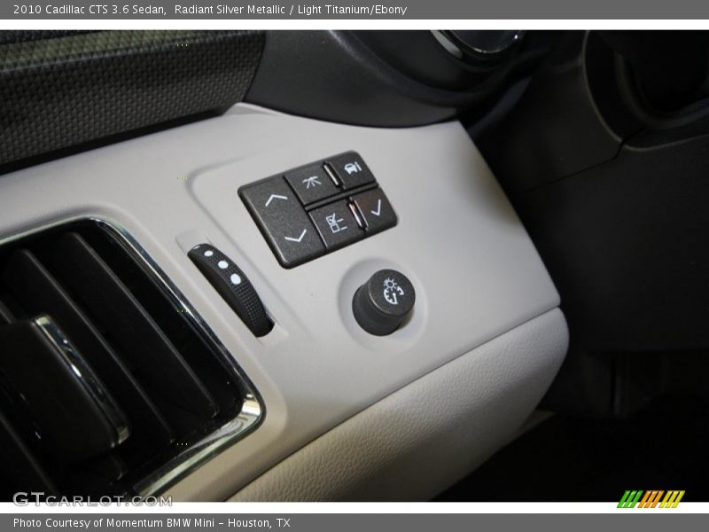 Radiant Silver Metallic / Light Titanium/Ebony 2010 Cadillac CTS 3.6 Sedan