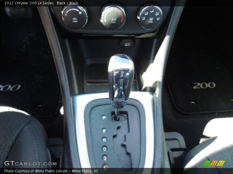 Black / Black 2012 Chrysler 200 LX Sedan