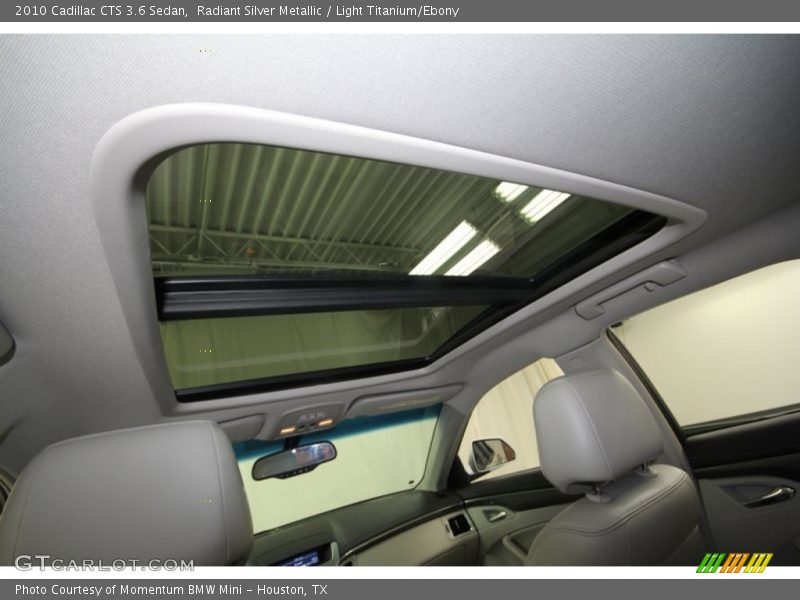 Radiant Silver Metallic / Light Titanium/Ebony 2010 Cadillac CTS 3.6 Sedan