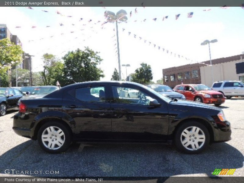Black / Black 2011 Dodge Avenger Express