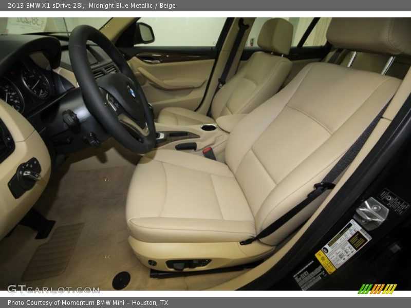  2013 X1 sDrive 28i Beige Interior