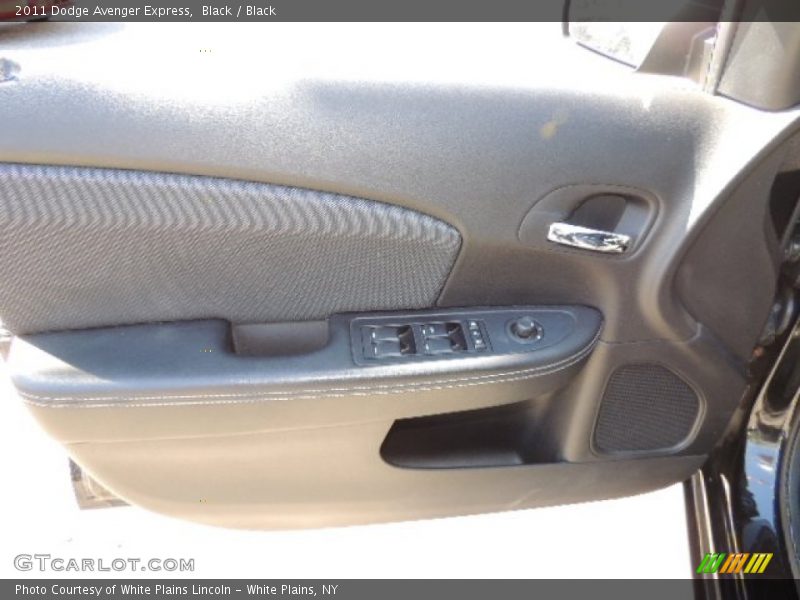 Black / Black 2011 Dodge Avenger Express