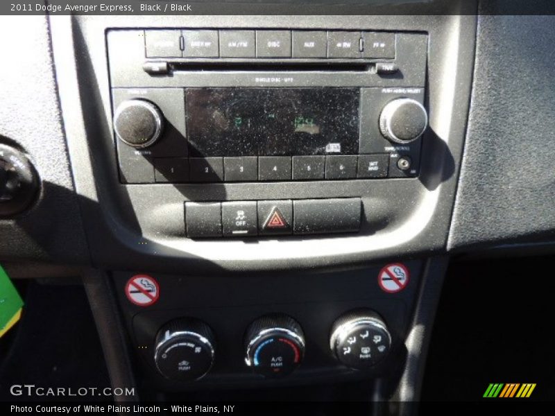 Black / Black 2011 Dodge Avenger Express