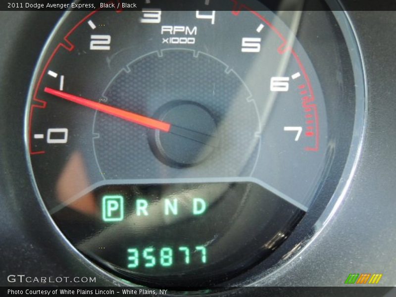 Black / Black 2011 Dodge Avenger Express