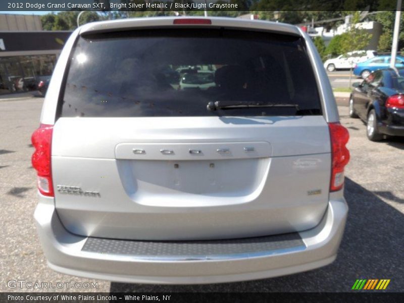 Bright Silver Metallic / Black/Light Graystone 2012 Dodge Grand Caravan SXT