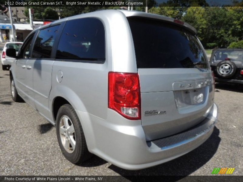 Bright Silver Metallic / Black/Light Graystone 2012 Dodge Grand Caravan SXT