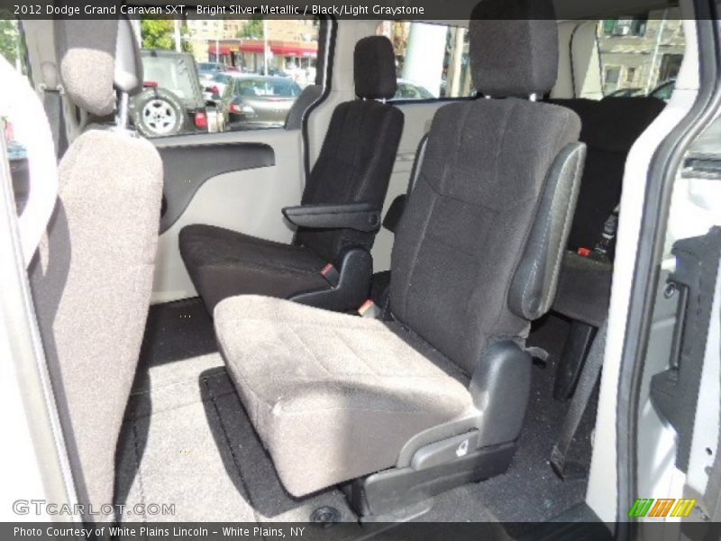 Bright Silver Metallic / Black/Light Graystone 2012 Dodge Grand Caravan SXT