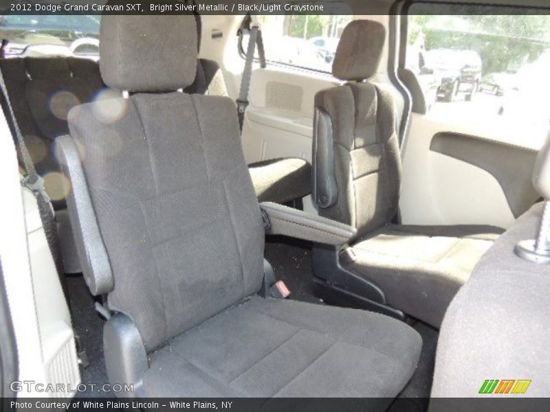 Bright Silver Metallic / Black/Light Graystone 2012 Dodge Grand Caravan SXT