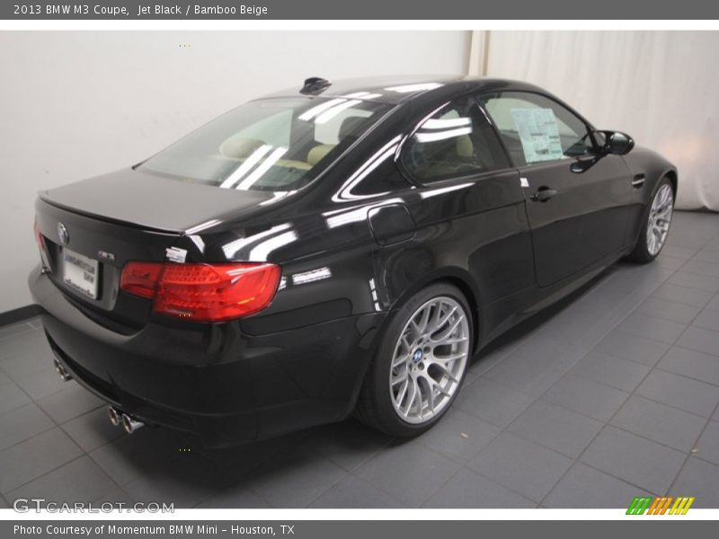 Jet Black / Bamboo Beige 2013 BMW M3 Coupe