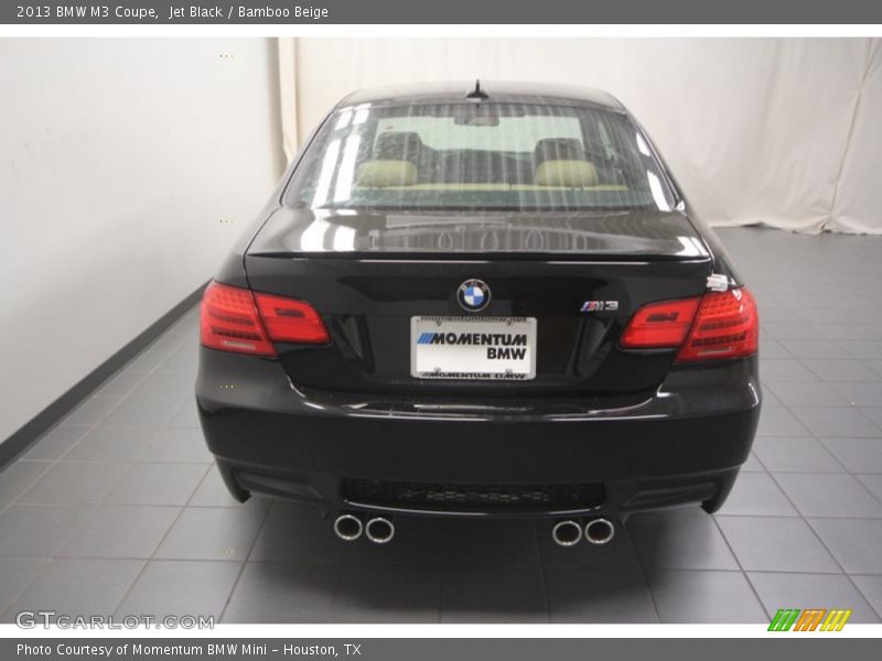 Jet Black / Bamboo Beige 2013 BMW M3 Coupe