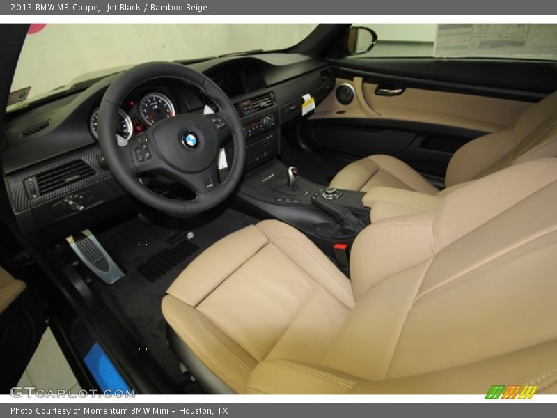  2013 M3 Coupe Bamboo Beige Interior