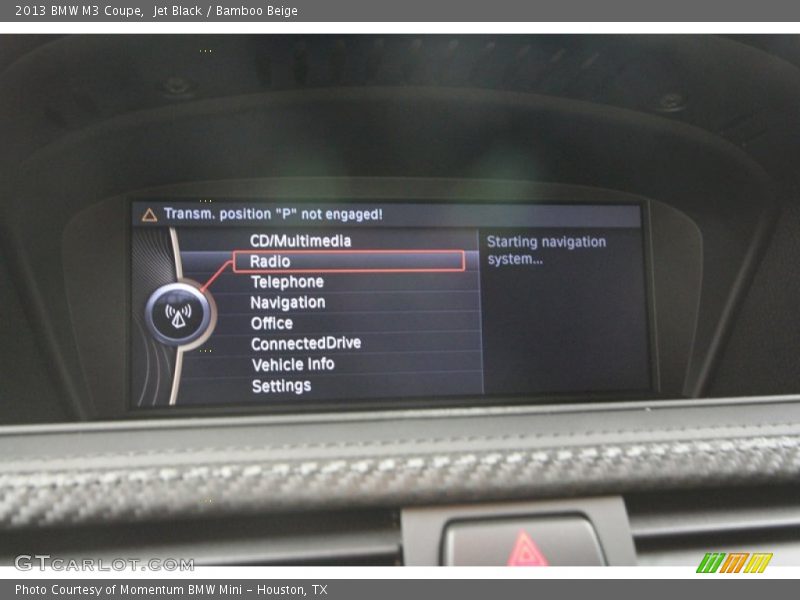 Jet Black / Bamboo Beige 2013 BMW M3 Coupe