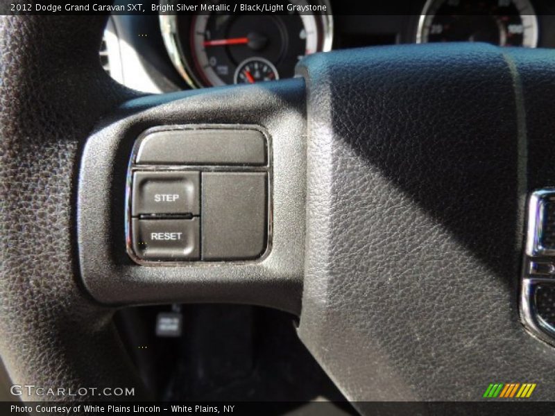 Bright Silver Metallic / Black/Light Graystone 2012 Dodge Grand Caravan SXT
