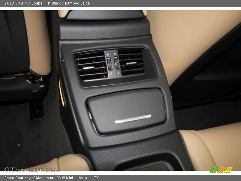 Jet Black / Bamboo Beige 2013 BMW M3 Coupe