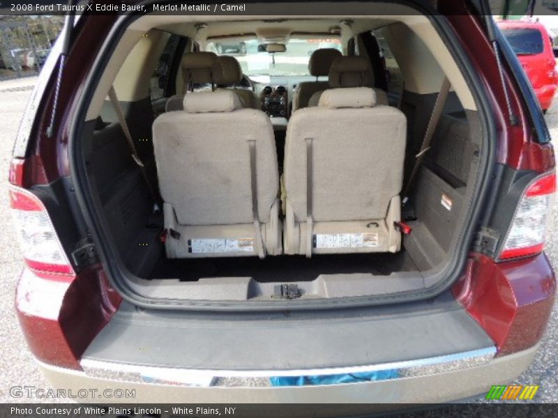 Merlot Metallic / Camel 2008 Ford Taurus X Eddie Bauer