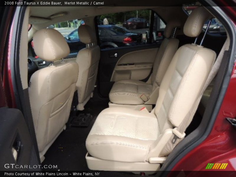 Merlot Metallic / Camel 2008 Ford Taurus X Eddie Bauer