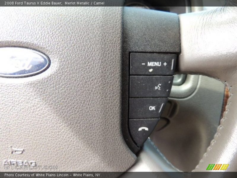 Merlot Metallic / Camel 2008 Ford Taurus X Eddie Bauer
