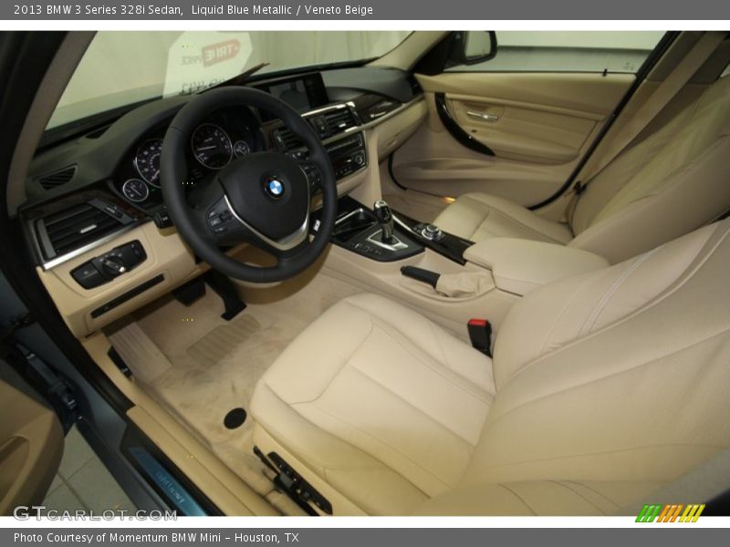 Liquid Blue Metallic / Veneto Beige 2013 BMW 3 Series 328i Sedan