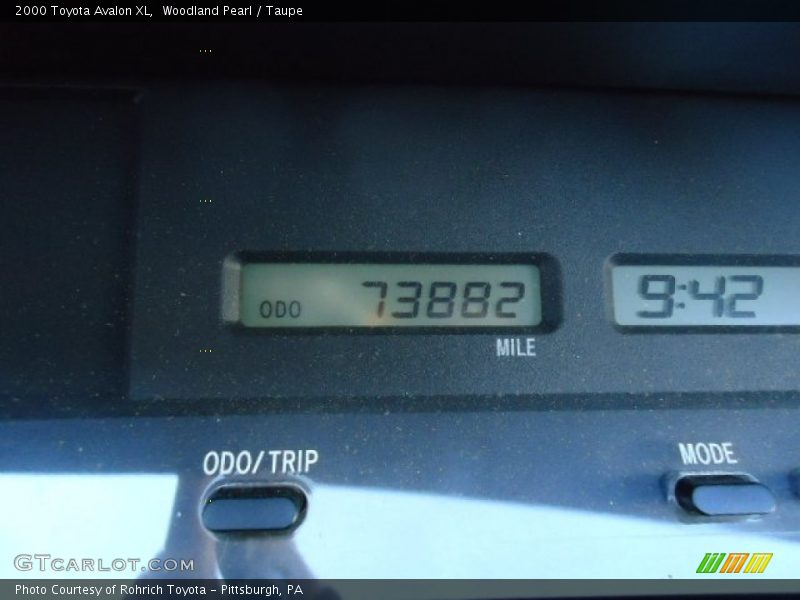 Woodland Pearl / Taupe 2000 Toyota Avalon XL