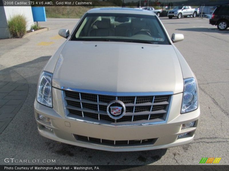 Gold Mist / Cashmere 2008 Cadillac STS 4 V6 AWD