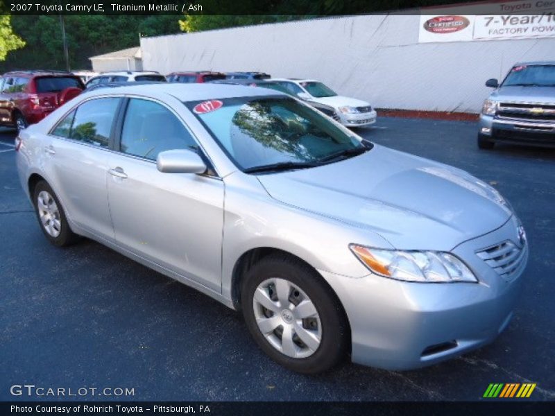 Titanium Metallic / Ash 2007 Toyota Camry LE