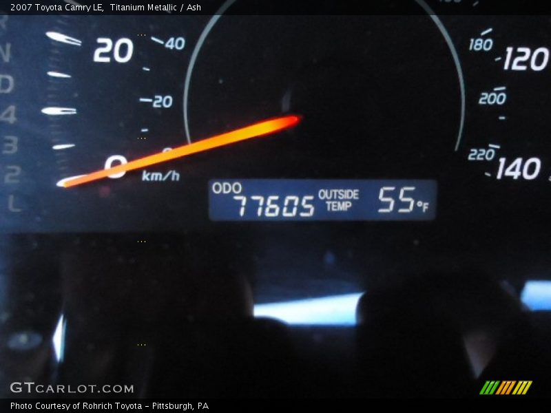 Titanium Metallic / Ash 2007 Toyota Camry LE