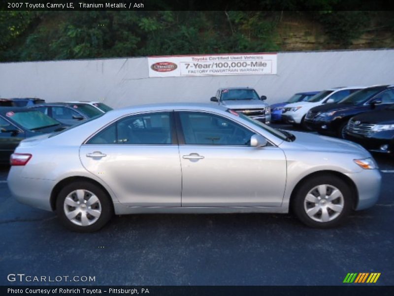 Titanium Metallic / Ash 2007 Toyota Camry LE