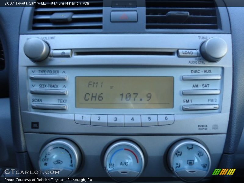 Titanium Metallic / Ash 2007 Toyota Camry LE