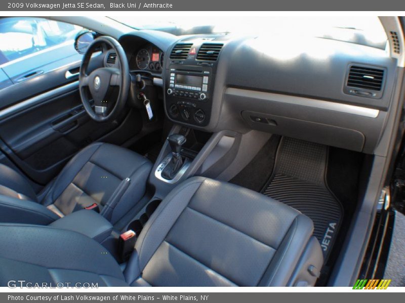 Black Uni / Anthracite 2009 Volkswagen Jetta SE Sedan