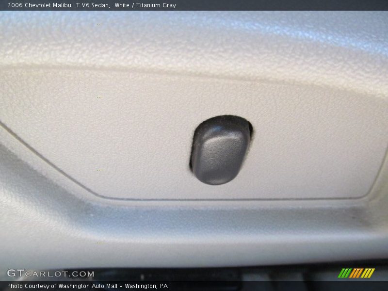 White / Titanium Gray 2006 Chevrolet Malibu LT V6 Sedan