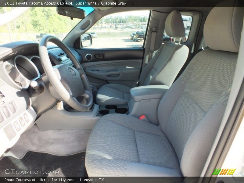 Super White / Graphite Gray 2011 Toyota Tacoma Access Cab 4x4