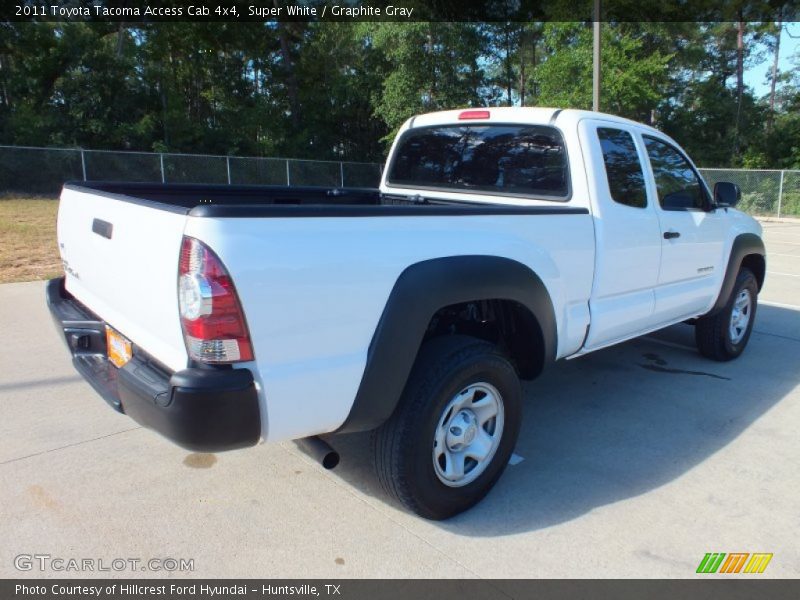 Super White / Graphite Gray 2011 Toyota Tacoma Access Cab 4x4