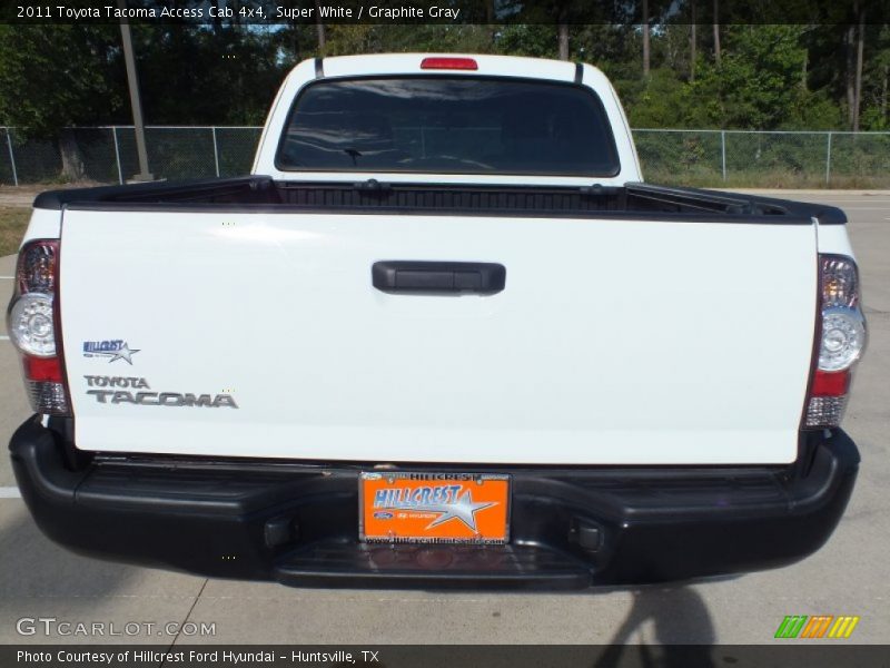 Super White / Graphite Gray 2011 Toyota Tacoma Access Cab 4x4