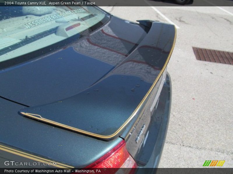 Aspen Green Pearl / Taupe 2004 Toyota Camry XLE