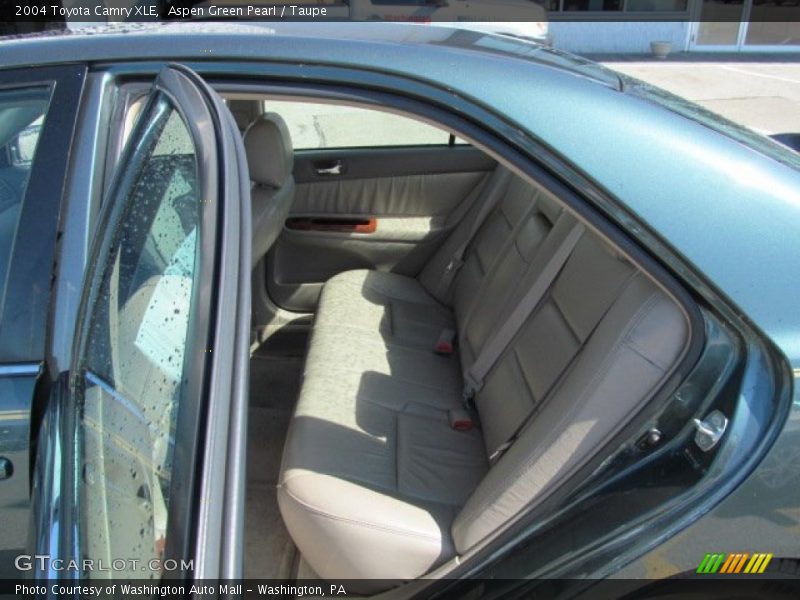 Aspen Green Pearl / Taupe 2004 Toyota Camry XLE