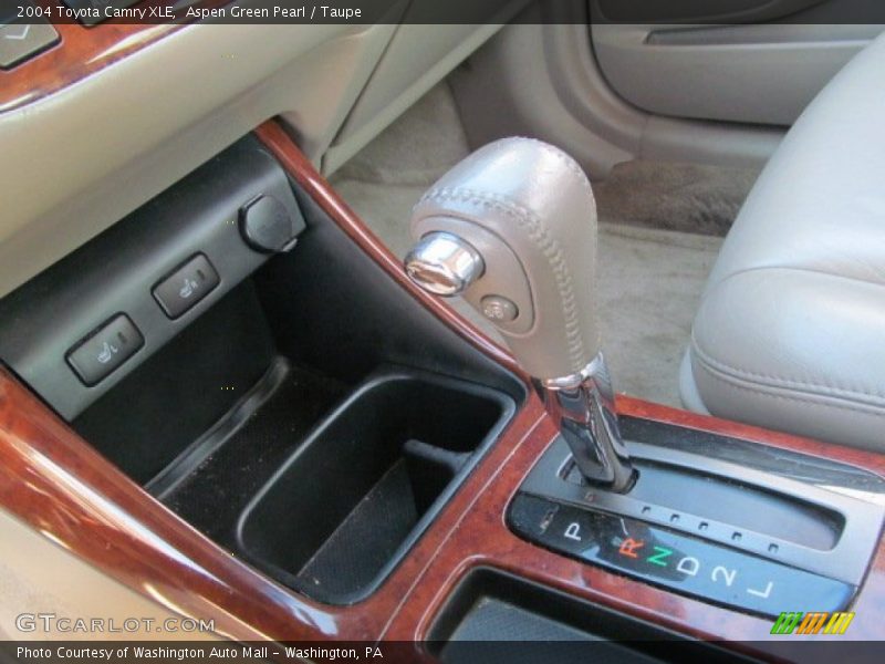 Aspen Green Pearl / Taupe 2004 Toyota Camry XLE