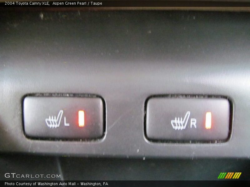 Aspen Green Pearl / Taupe 2004 Toyota Camry XLE