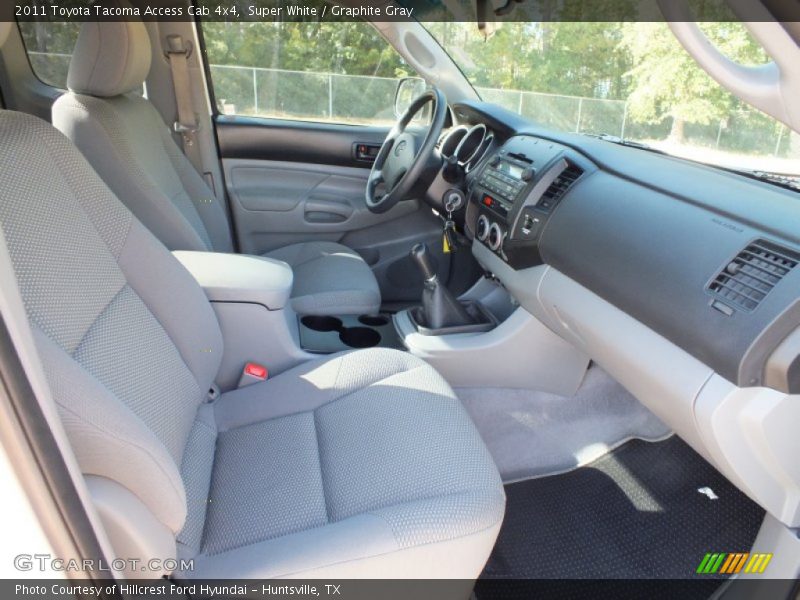 Super White / Graphite Gray 2011 Toyota Tacoma Access Cab 4x4
