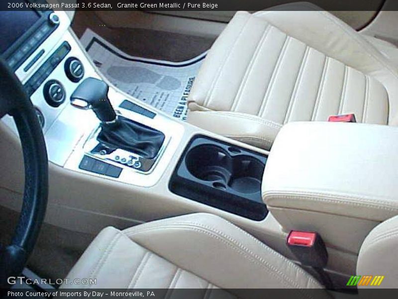 Granite Green Metallic / Pure Beige 2006 Volkswagen Passat 3.6 Sedan