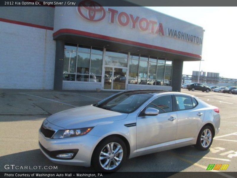 Bright Silver / Gray 2012 Kia Optima EX