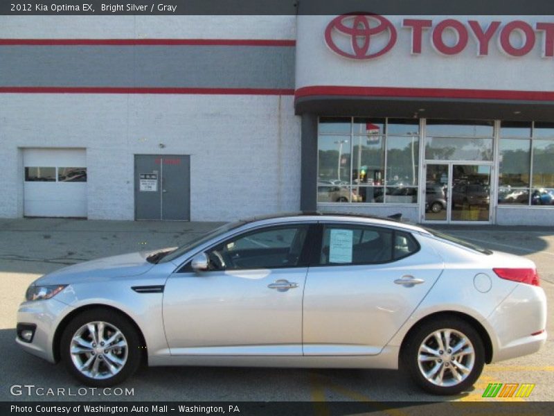 Bright Silver / Gray 2012 Kia Optima EX