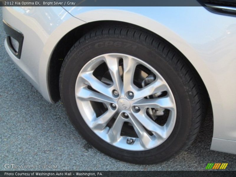 Bright Silver / Gray 2012 Kia Optima EX