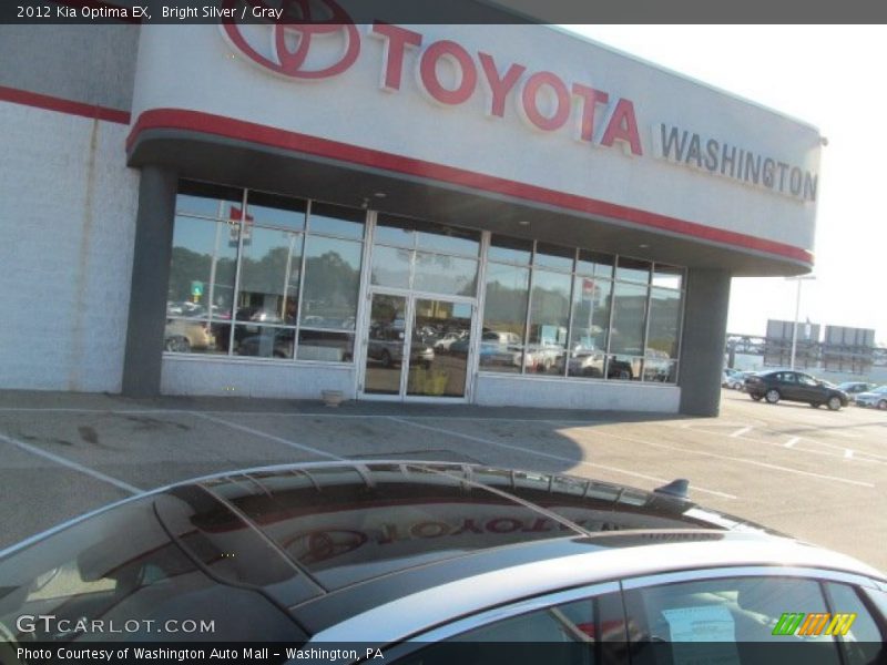 Bright Silver / Gray 2012 Kia Optima EX
