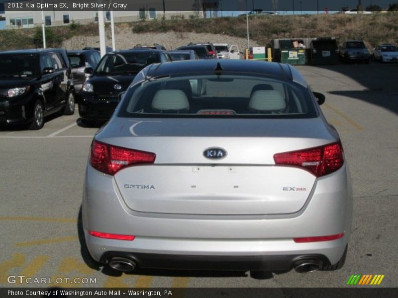 Bright Silver / Gray 2012 Kia Optima EX