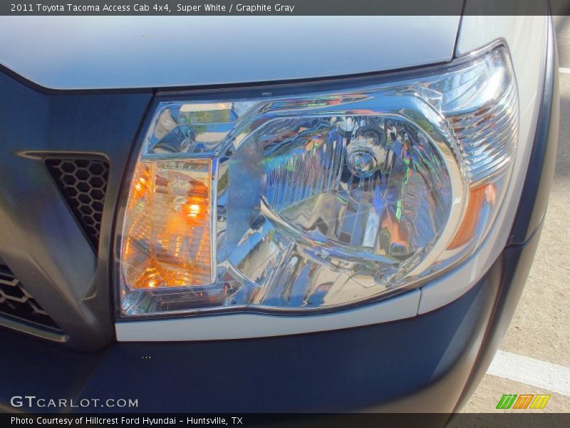 Super White / Graphite Gray 2011 Toyota Tacoma Access Cab 4x4