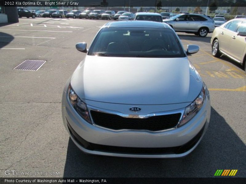 Bright Silver / Gray 2012 Kia Optima EX